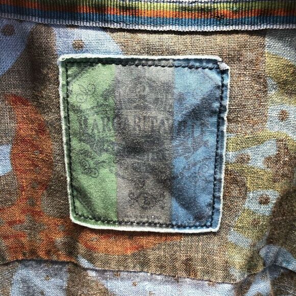 Margaritaville Size Large (L) Linen Shirt Jimmy Buffett - Picture 6 of 7